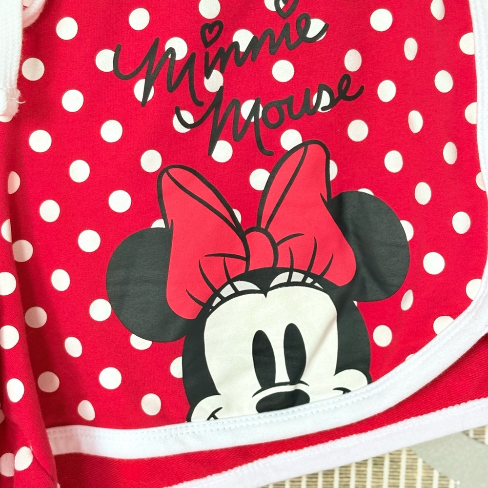 Minnie Mouse Red Polka Dot Woman’s Shorts - Picture 2 of 6